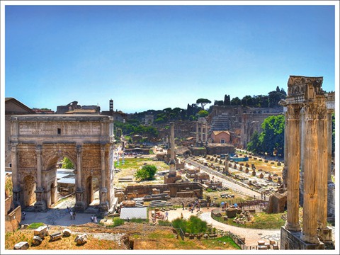Roman Forum - <br/>Italy Roman Forum - <br/>Italy