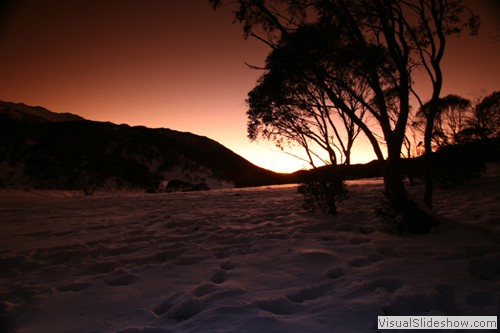 Early morning sunrise shooting